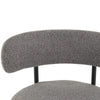 Contemporary Grey Boucle Elsa Low Bar Stools from Deals499 at Deals499