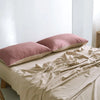 Cosy Club Sheet Set Cotton Sheets Single Red Beige Deals499