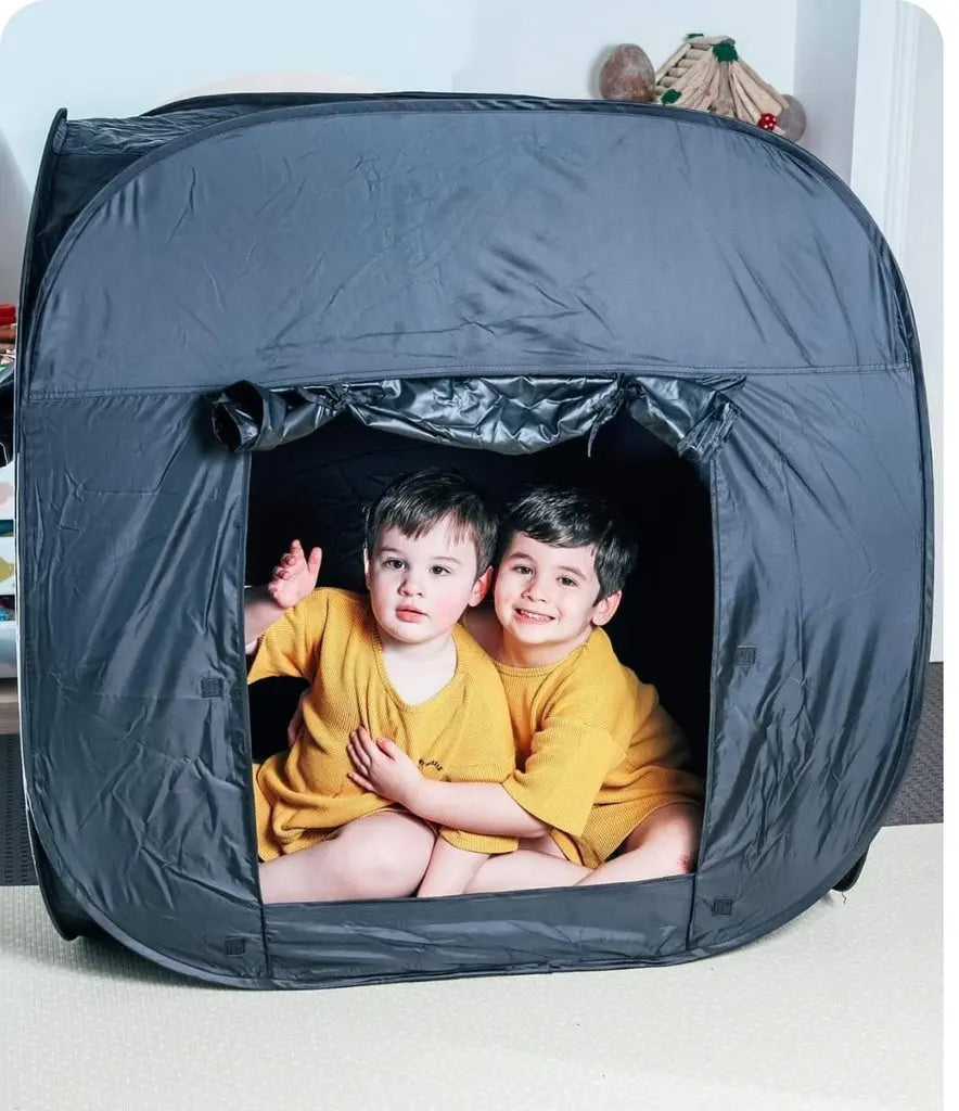 Dark Den Pop Up Blackout Tent Deals499