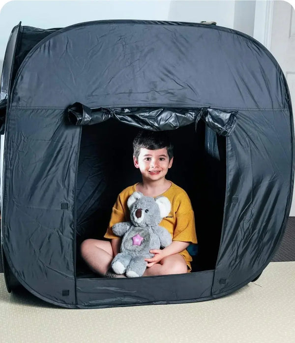 Dark Den Pop Up Blackout Tent Deals499