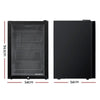 Devanti 115L Bar Fridge Glass Door Mini Freezer Fridges Countertop Beverage Commercial Deals499