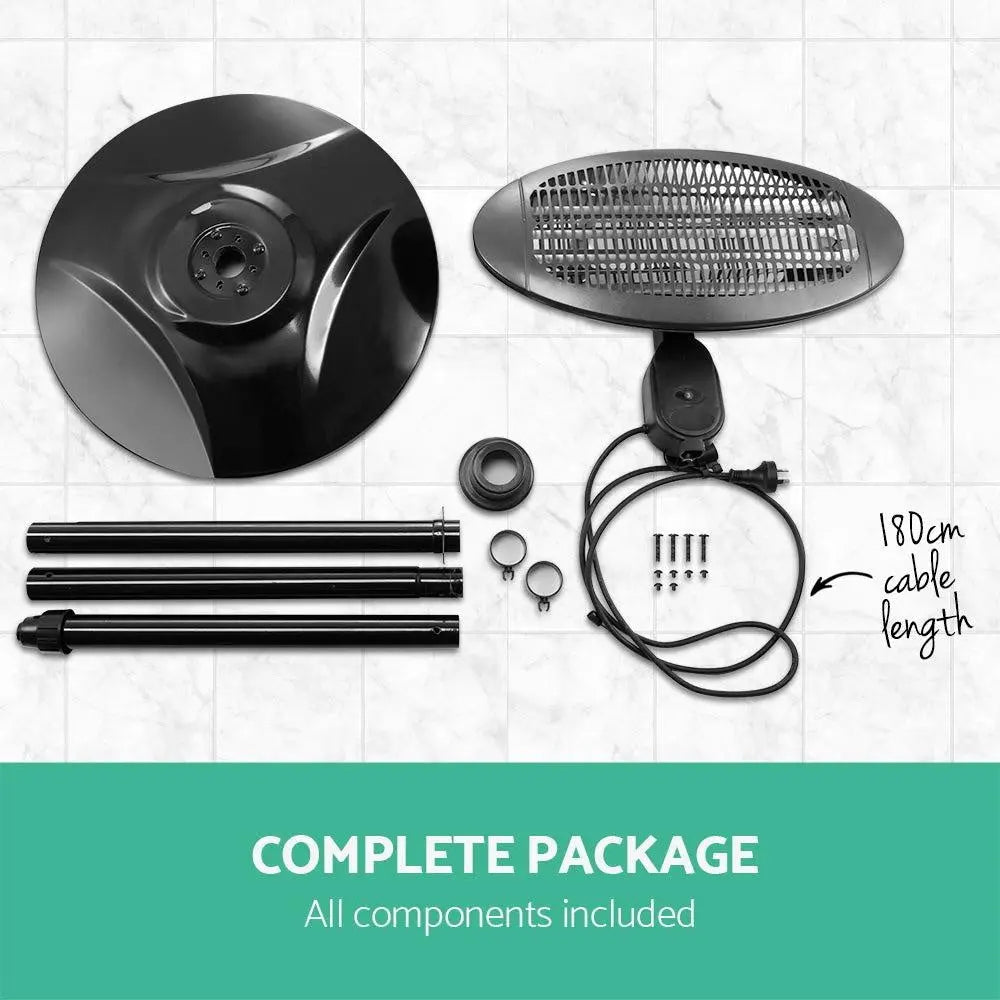 Devanti 2000w Electric Portable Patio Strip Heater Deals499