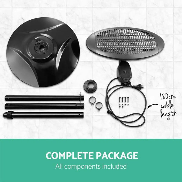 Devanti 2000w Electric Portable Patio Strip Heater Deals499