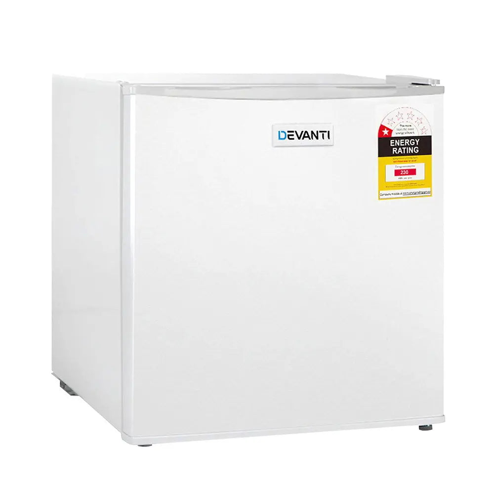Devanti 48L Portable Mini Bar Fridge - White Deals499