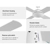 Devanti 52'' Ceiling Fan w/Remote - White Deals499