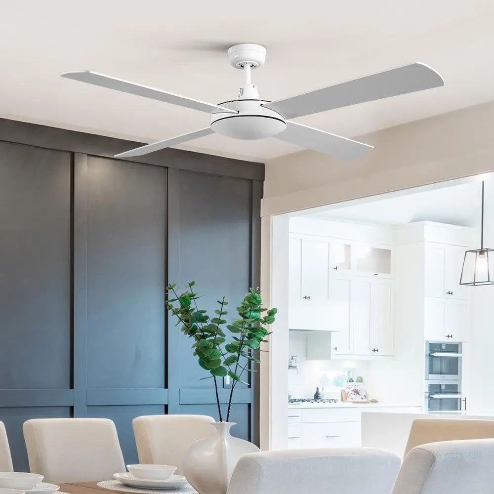 Devanti 52'' Ceiling Fan w/Remote - White Deals499