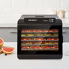 Devanti 6 Tray Food Dehydrators Commercial Beef Jerky Maker Fruit Dryer Black Deals499