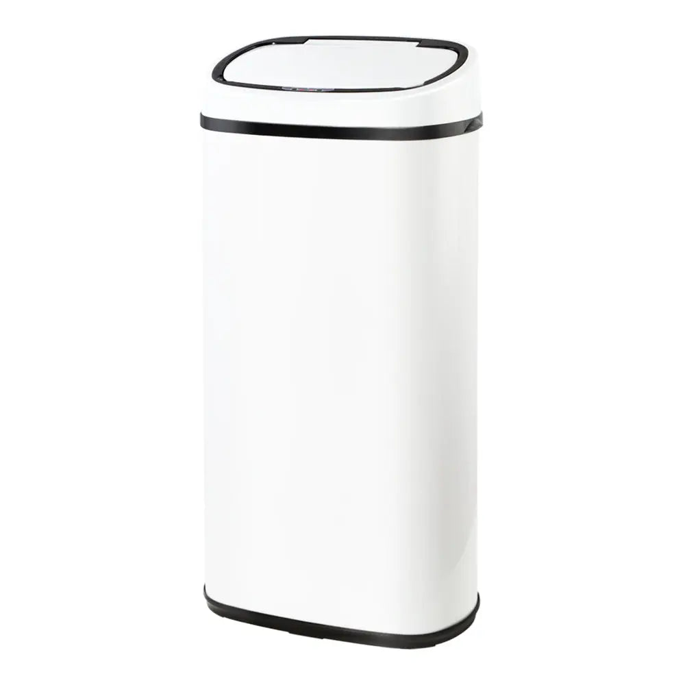 Devanti 68L Sensor Bin White Deals499