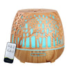 Devanti Aroma Diffuser Aromatherapy Humidifier Essential Oil Ultrasonic Cool Mist Wood Grain Remote Control 400ml Deals499