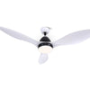 Devanti Ceiling Fan Light Remote Control Ceiling Fans White 48'' 3 Blades Deals499