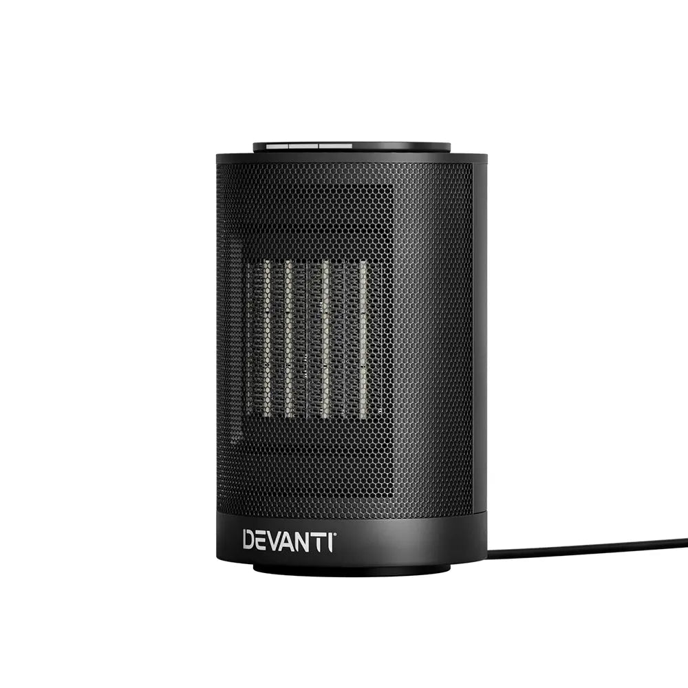 Devanti Electric Fan Heater Portable Ceramic Standing Room Office Heaters 1200W Deals499