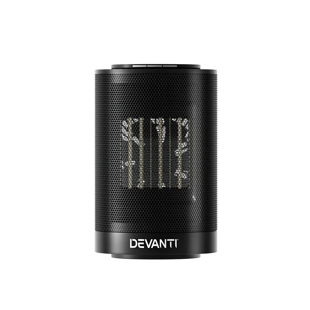 Devanti Electric Fan Heater Portable Ceramic Standing Room Office Heaters 1200W Deals499