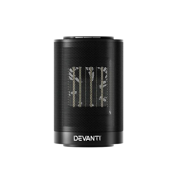 Devanti Electric Fan Heater Portable Ceramic Standing Room Office Heaters 1200W Deals499