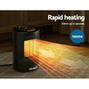 Devanti Electric Fan Heater Portable Ceramic Standing Room Office Heaters 1200W Deals499