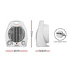 Devanti Electric Fan Heater Portable Room Office Heaters Hot Cool Wind 2000W Deals499