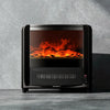 Devanti Electric Fireplace 3D Flame Effect Timer Portable Indoor Heater 2000W Deals499