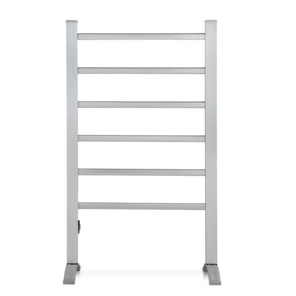 Devanti Electric Heated Towel Rail Rack Rails Freestanding 6 Bars Deals499