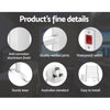 Devanti Electric Heated Towel Rail Rack Rails Freestanding 6 Bars Deals499