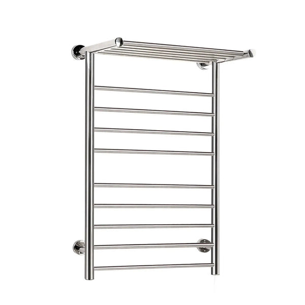 Devanti Electric Heated Towel Rail Warmer Heater Rails Rack Wall Mounted 14 Bar Deals499