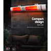Devanti Electric Infrared Strip Heater Radiant Heaters Reamote control 3000W from Deals499 at Deals499