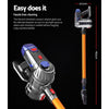 Devanti Handheld Vacuum Cleaner Cordless Stick Handstick Car Vac Bagless 2-Speed LED Headlight Gold Deals499