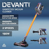 Devanti Handheld Vacuum Cleaner Cordless Stick Handstick Car Vac Bagless 2-Speed LED Headlight Gold Deals499
