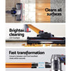 Devanti Handheld Vacuum Cleaner Cordless Stick Handstick Car Vac Bagless 2-Speed LED Headlight Gold Deals499
