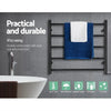 Devanti Heated Towel Rail Electric Warmer Heater Rails Holder Rack Wall Mounted Deals499