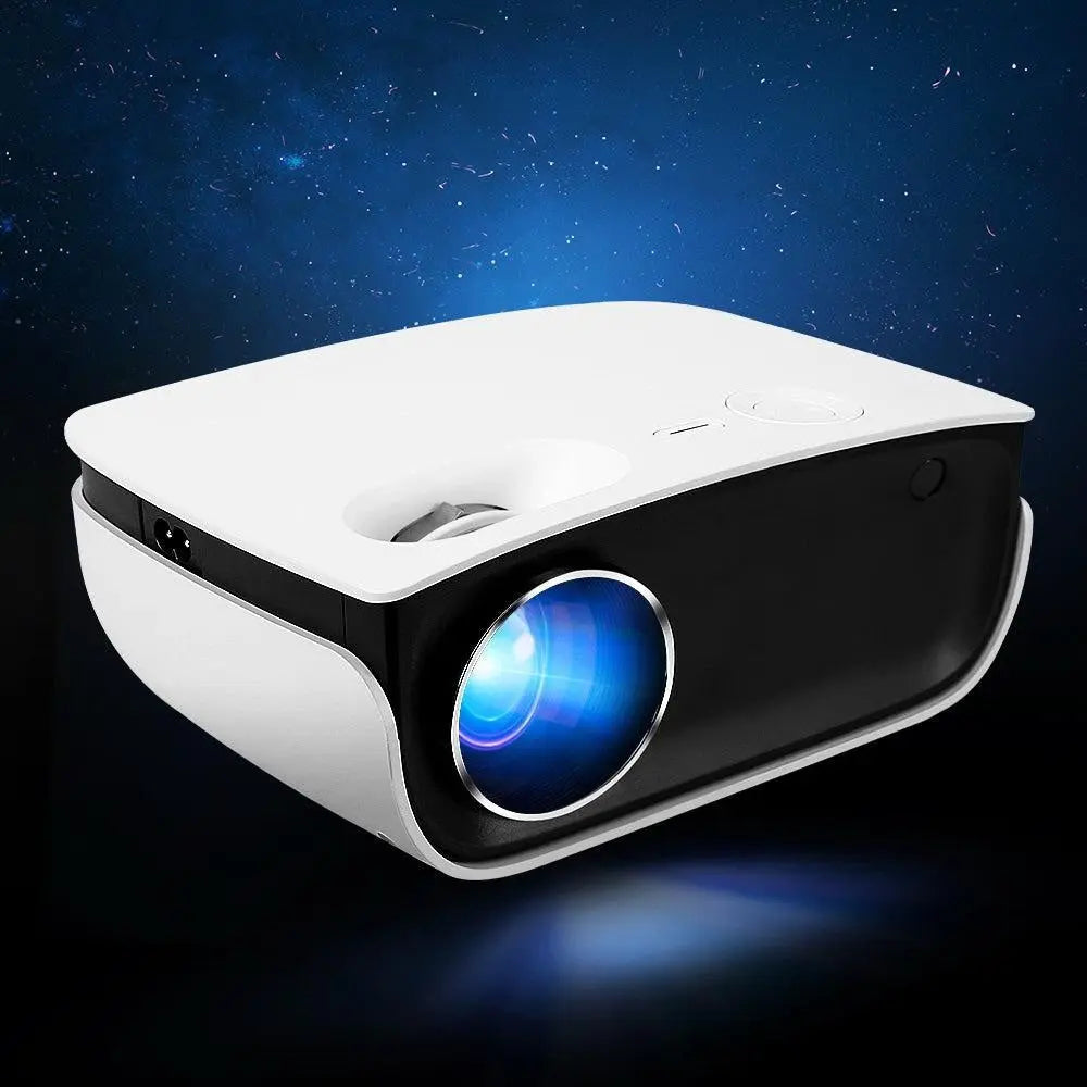 Devanti Mini Video Projector Wifi USB HDMI Portable 2000 Lumens HD 1080P Home Theater White Deals499