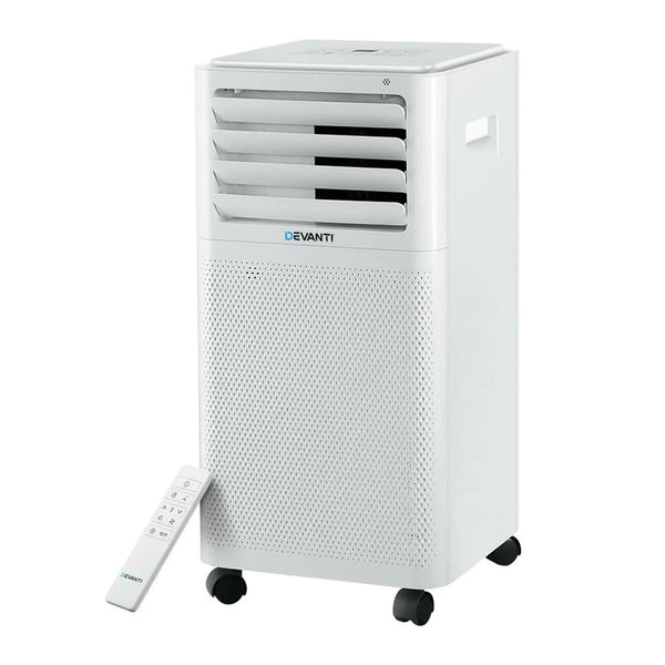 Devanti Portable Air Conditioner Window Kit Cooling Mobile Fan 9000BTU 2500W Deals499