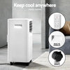 Devanti Portable Air Conditioner Window Kit Cooling Mobile Fan 9000BTU 2500W Deals499