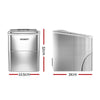 Devanti Portable Ice Cube Maker - Silver Deals499