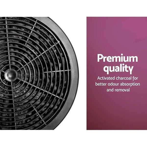 Devanti Pyramid Range Hood Rangehood Carbon Charcoal Filters Replacement For Ductless Ventless Deals499