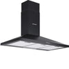 Devanti Range Hood Rangehood 90cm 900mm Kitchen Canopy LED Light Wall Mount Black Deals499