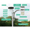 Devanti Weather Station Ultrasonic Anemometer Outdoor WiFi Rain Gauge Solar from Deals499 at Deals499