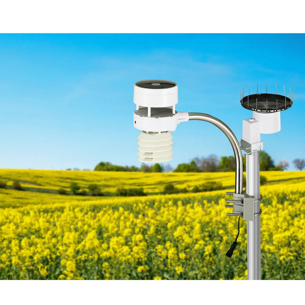Devanti Weather Station Ultrasonic Anemometer Outdoor WiFi Rain Gauge Solar from Deals499 at Deals499