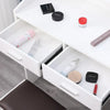 Diana Vanity Set with Shelves Cushioned Stool and Lighted Mirror- White Deals499