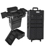 Embellir 7 in 1 Portable Cosmetic Beauty Makeup Trolley - Diamond Black Deals499