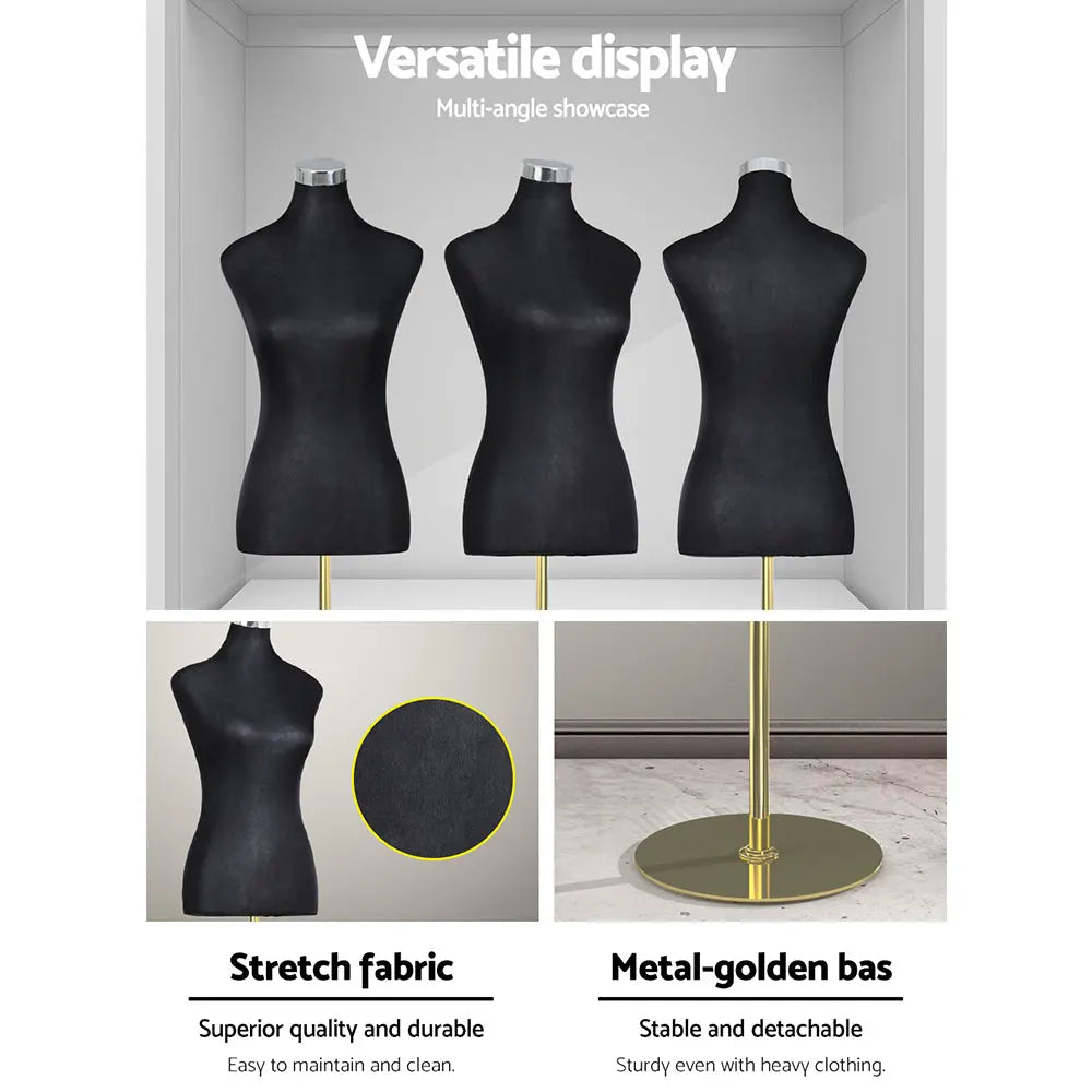 Embellir Female Mannequin Dummy Model Dressmaker Clothes Display Torso Tailor BK Deals499