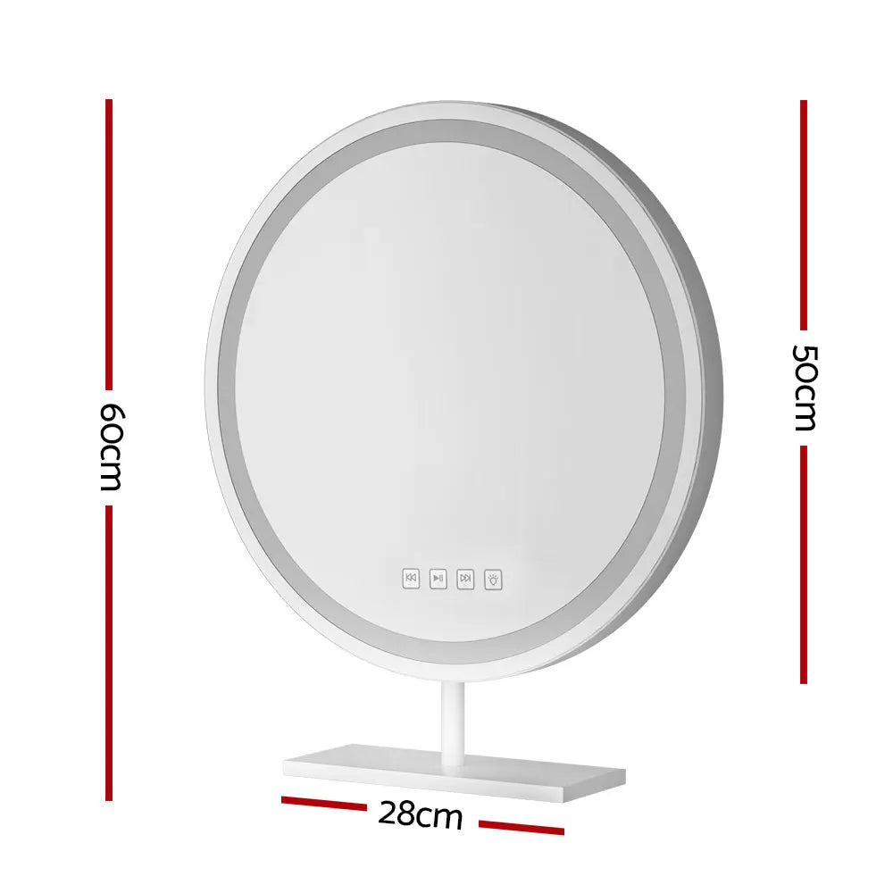 Embellir Makeup Mirror with Light Bluetooth LED Hollywood Vanity Mirrors 50CM Deals499