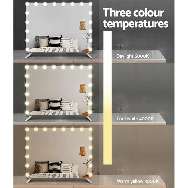 Embellir Makeup Mirror with Light LED Hollywood Mounted Wall Mirrors Cosmetic Deals499