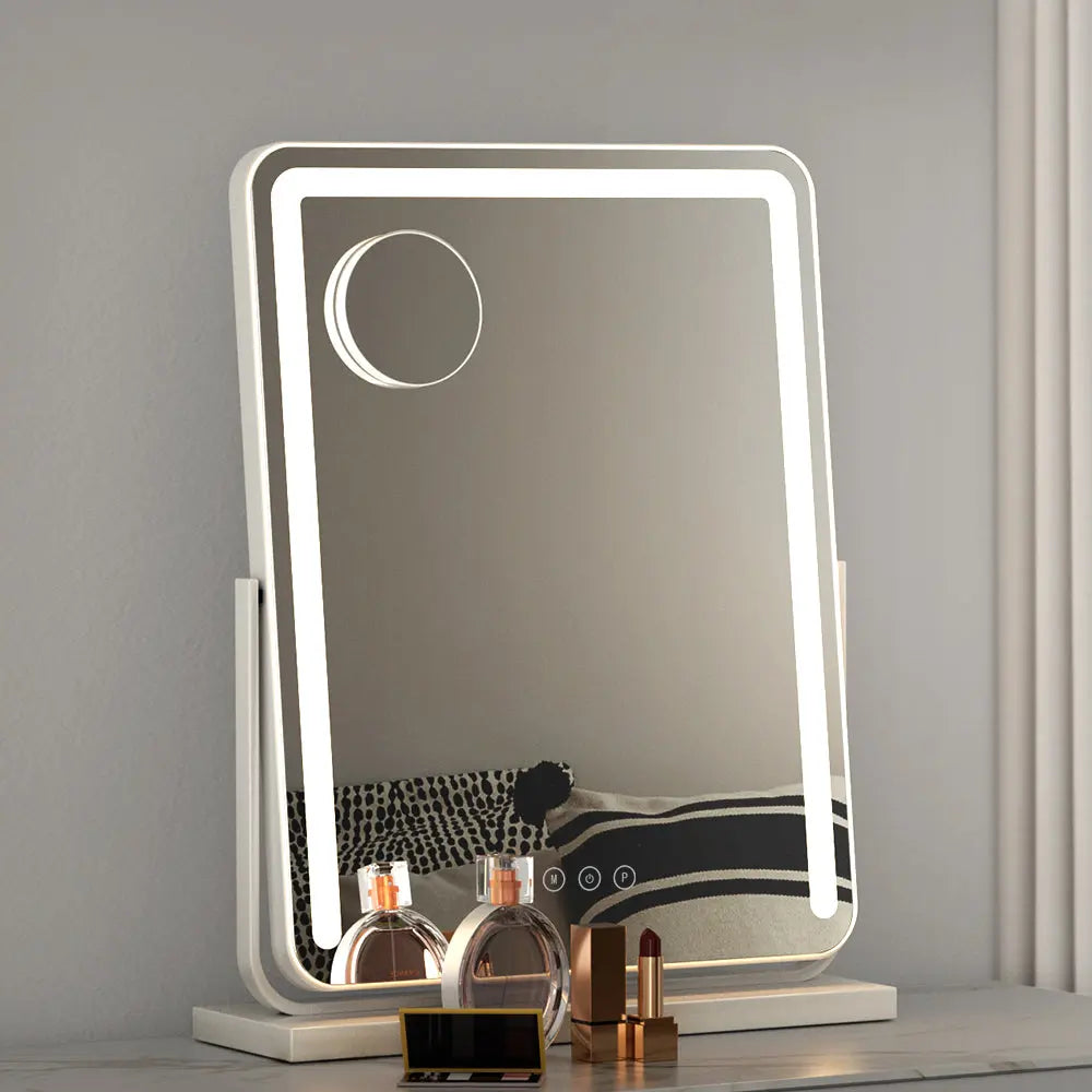 Embellir Makeup Mirror with Lights Hollywood Vanity LED Mirrors White 40X50CM Deals499
