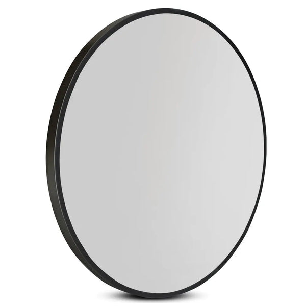 Embellir Round Wall Mirror 50cm Makeup Bathroom Mirror Frameless Deals499