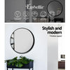 Embellir Round Wall Mirror 50cm Makeup Bathroom Mirror Frameless Deals499