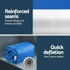 Everfit 4X1M Inflatable Air Track Mat 20CM Thick with Pump Tumbling Gymnastics Blue Deals499