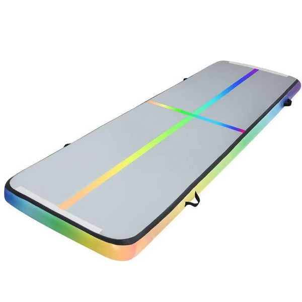 Everfit 4X1X0.2M Air Track Inflatable Tumbling Mat Gymnastics Yoga Mat Deals499