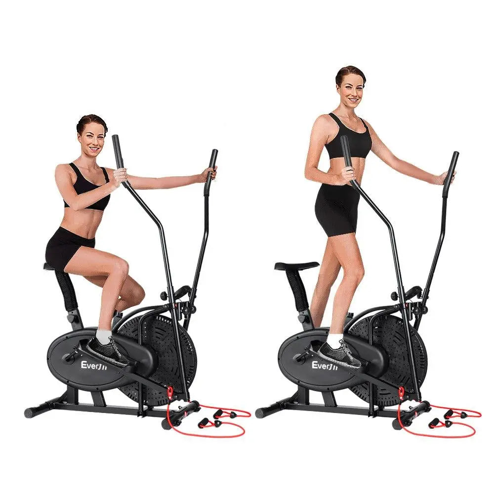 Everfit 4in1 Elliptical Cross Trainer Exercise Bike Bicycle Home Gym Fitness Machine Running Walking Deals499