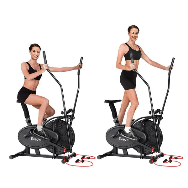 Everfit 4in1 Elliptical Cross Trainer Exercise Bike Bicycle Home Gym Fitness Machine Running Walking Deals499