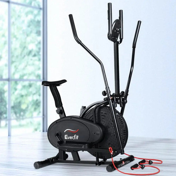 Everfit 5in1 Elliptical Cross Trainer Exercise Bike Bicycle Home Gym Fitness Machine Running Walking Deals499