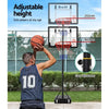 Everfit Adjustable Portable Basketball Stand Hoop System Rim Deals499